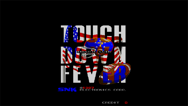 Arcade Archives 2 TOUCHDOWN FEVER screenshot 1
