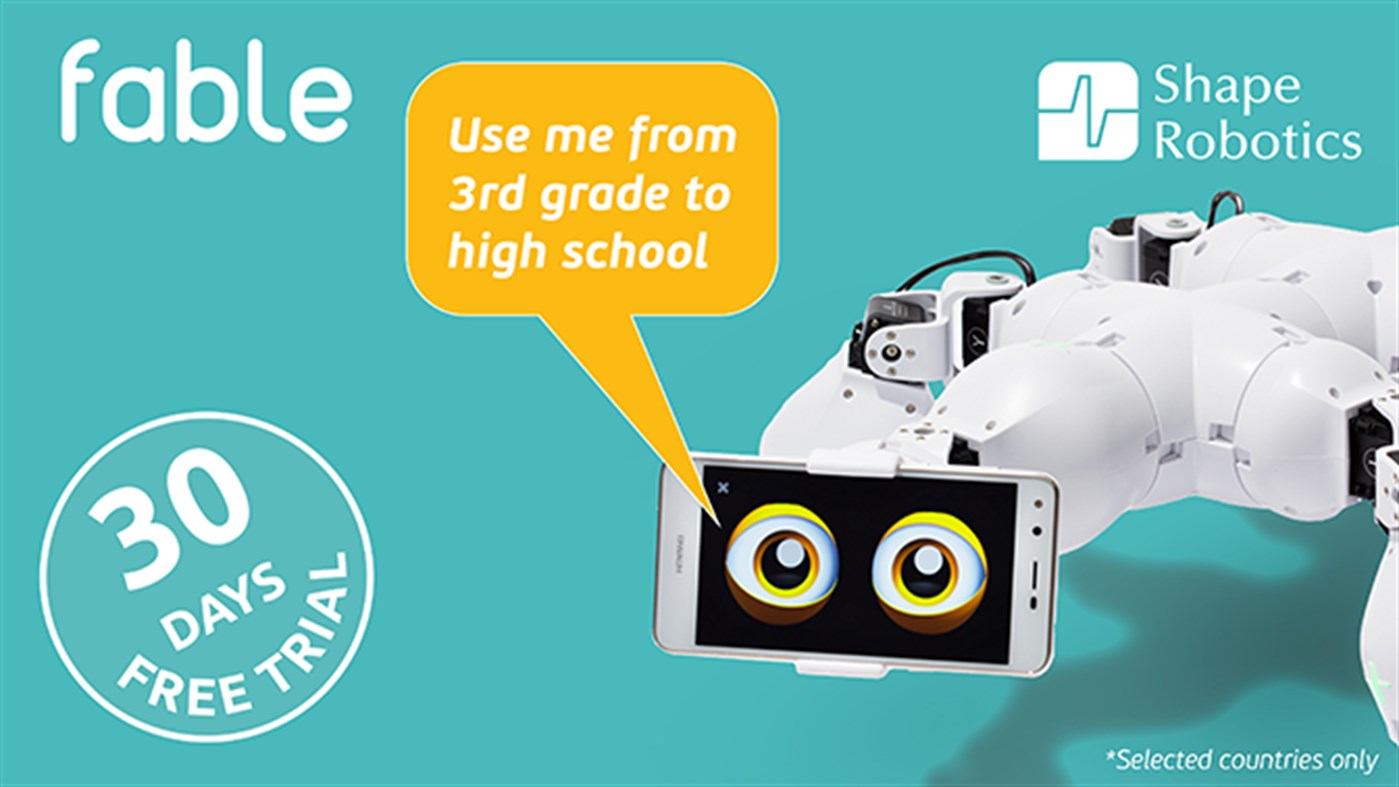 #3. Fable Blockly (Windows) Podle: Shape Robotics ApS