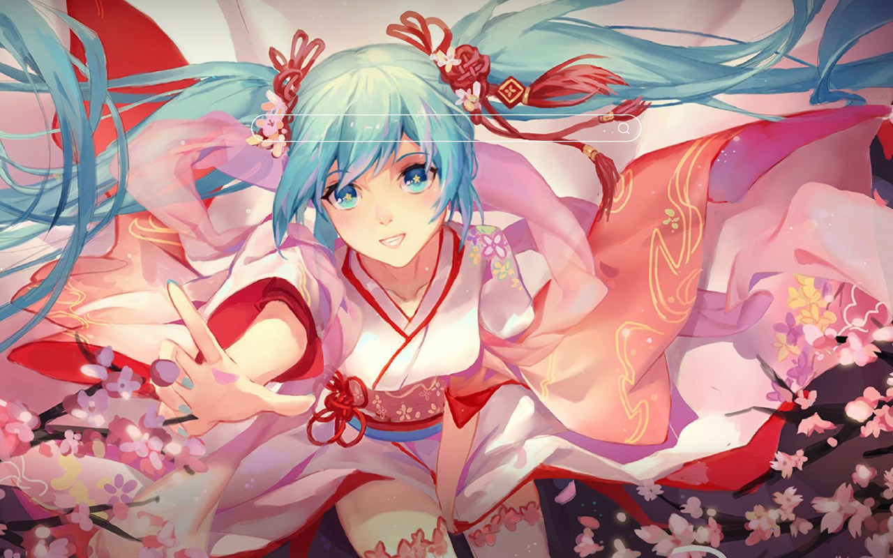 Hatsune Miku HD Wallpapers New Tab Theme