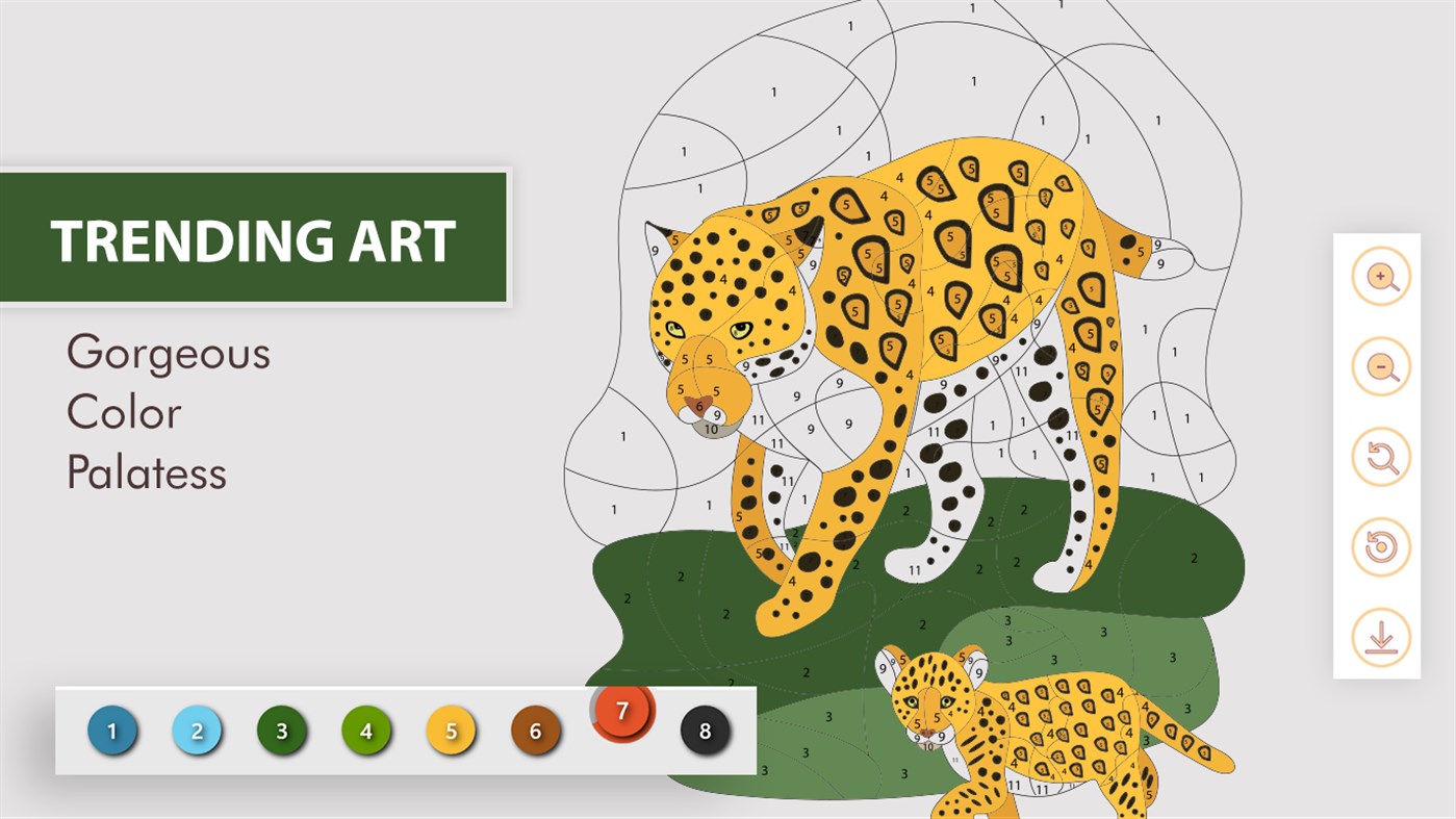 #5. Tap Number : Color by Numbers (Windows) 由: CodeHive