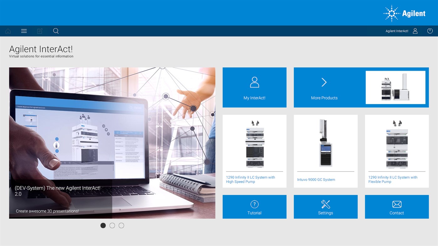 #1. Agilent InterAct! (Windows) Ved: Agilent Technologies Inc.
