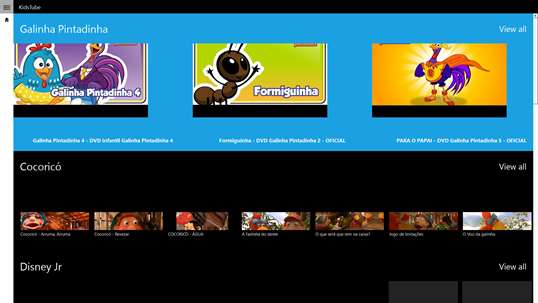 KidsTube - Videos para crianças screenshot 1