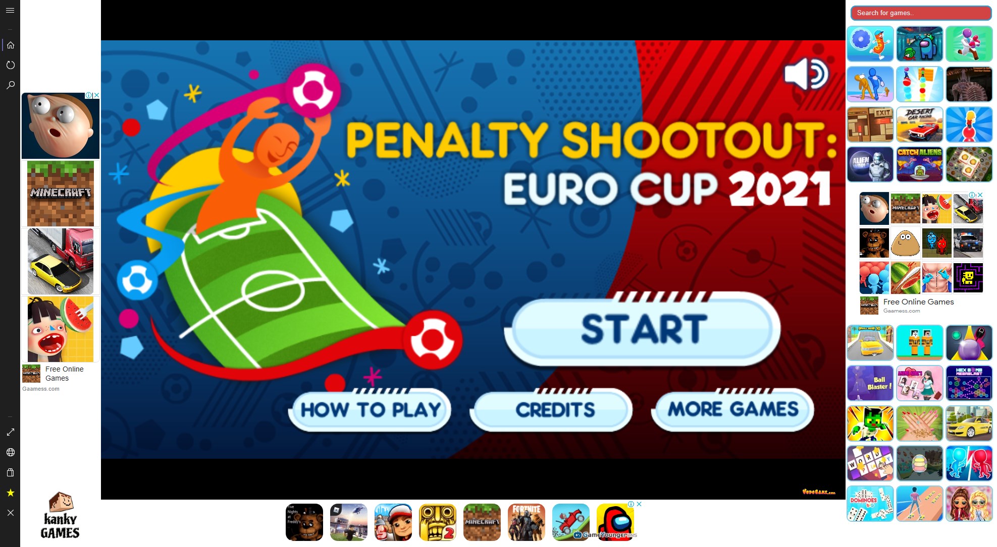 Screenshot 1 Penalty Euro 2021 windows