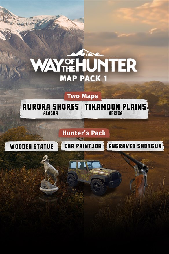 Way of the Hunter: Map Pack 1 Xbox Series X|S and Xbox One cover art