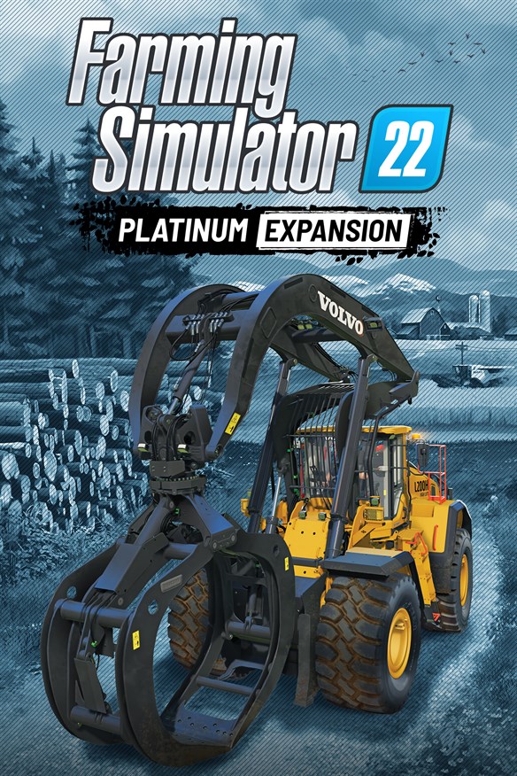 Farming Simulator 22: Platinum Expansion (PC) Xbox Series X|S and Xbox One cover art