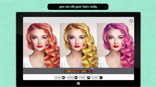 Hair Style Salon & Color Changing Booth screenshot 4