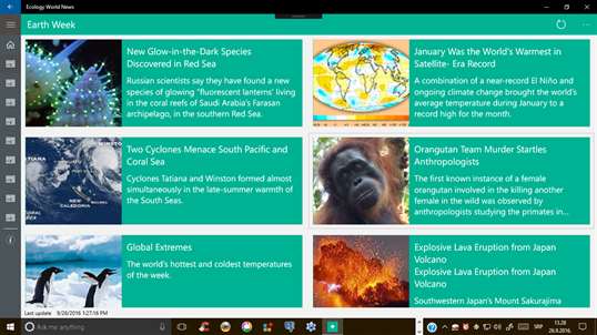 Ecology World News screenshot 2