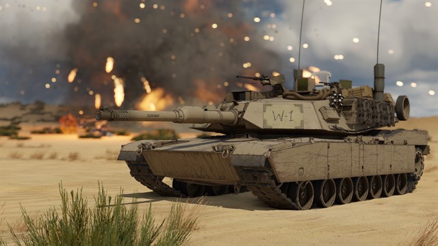 War Thunder - M1A1 HC "Click-Bait" Pack screenshot 1