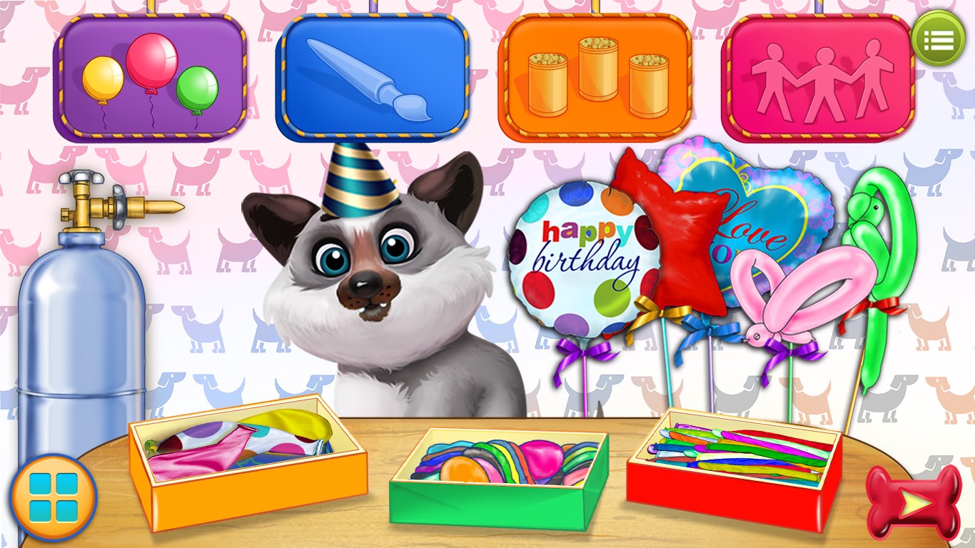 Puppy's Birthday Party Care, Dress Up & Play! for Windows 10