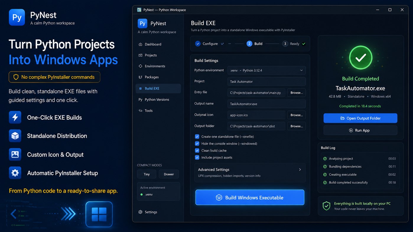 #5. PyNest - Smart Python Toolkit (Windows) Od: Aria Vision