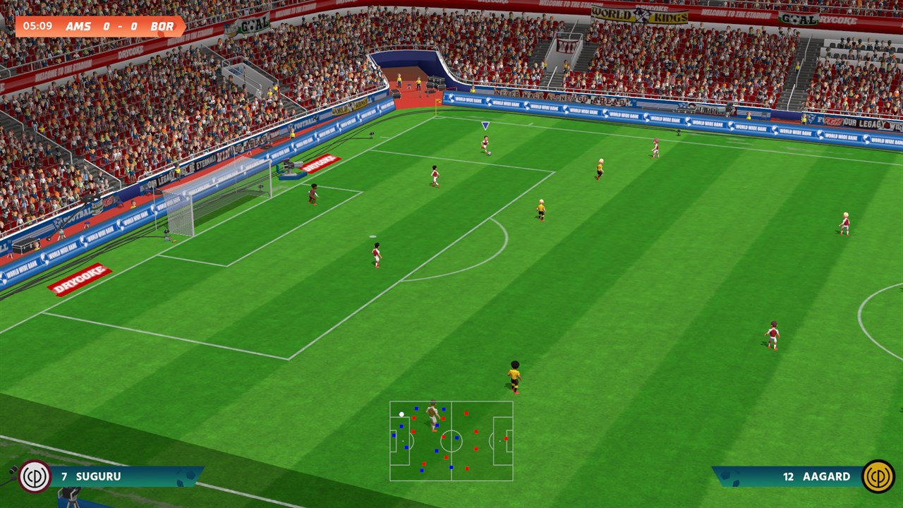 Super Soccer Blast screenshot 1