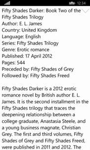 Fifty Shades Darker Book screenshot 2