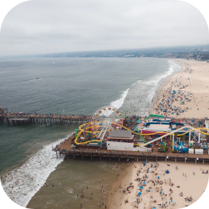 Santa Monica 4k Wallpaper HD HomePage - Microsoft Edge Addons