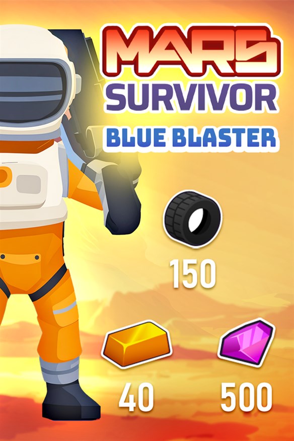 Mars Survivor: Blue Blaster Xbox Series X|S and Xbox One cover art