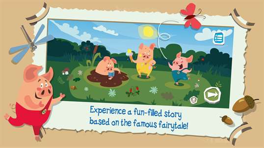 The Adventures of the Three Little Pigs screenshot 1