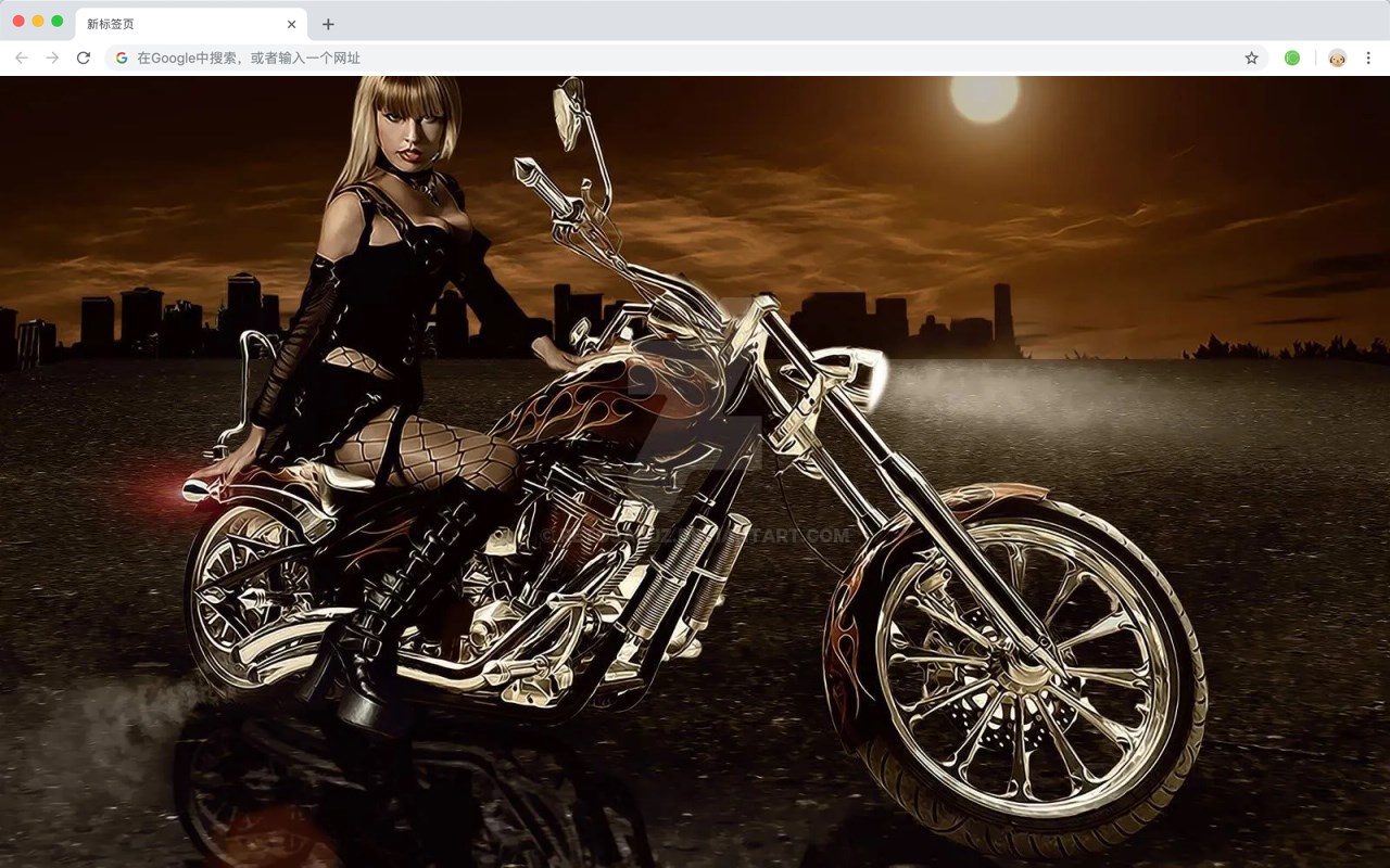 Cyberpunk Motorcycle Girl Wallpaper HomePage