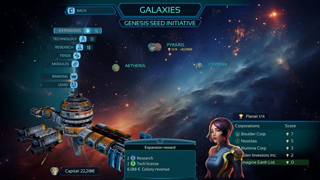 Imagine Earth - Galaxies screenshot 1