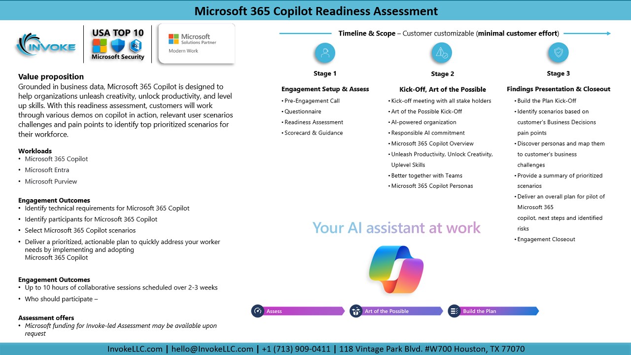 Copilot Readiness For Microsoft 365 – Microsoft AppSource