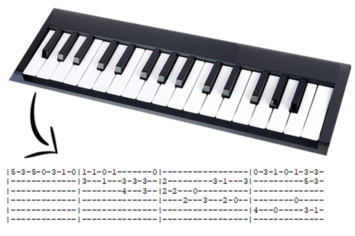 #1. MIDI to tablature (Windows) Podle: MrMartin