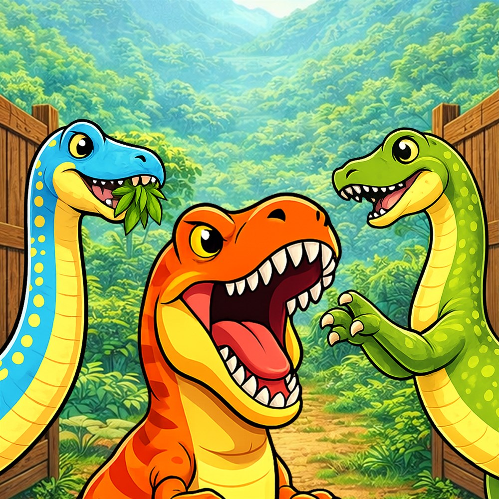 Jurassic Differences cover art (full size)