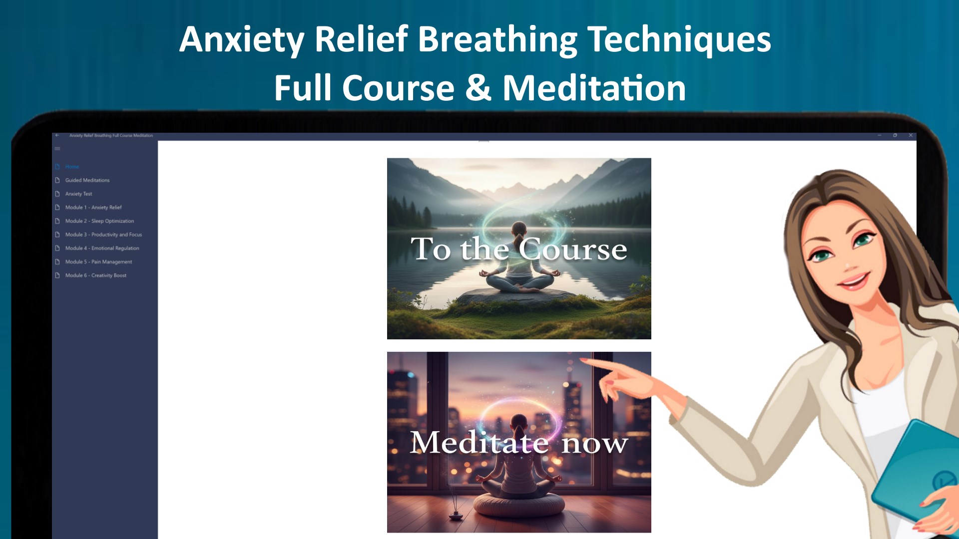 Anxiety Relief & Meditation for Calm Headspace screenshot