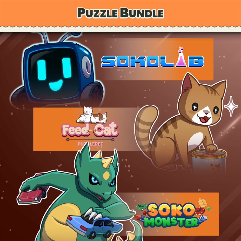 Sokomonster + Sokolab + Feed Your Cat (BUNDLE) cover art (full size)