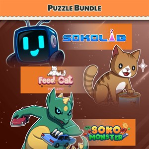 Puzzle Bundle Windows - Sokomonster, Sokolab and Feed Your Cat