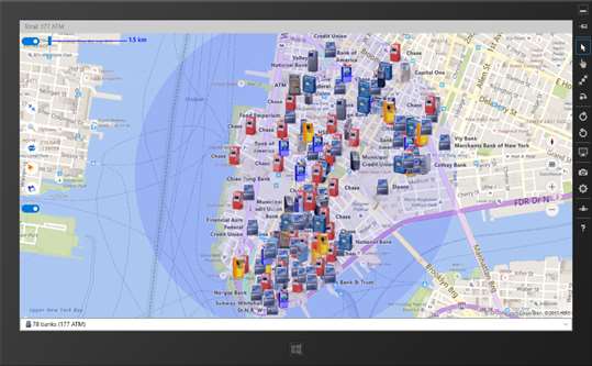 Global ATM map screenshot 7