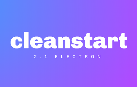 Cleanstart - New Tab Page & Bookmark Manager small promo image