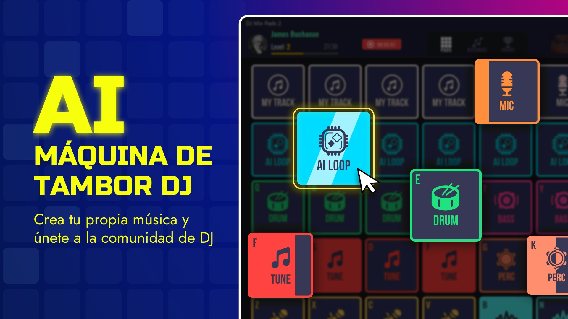 DJ Mix Pads 2 - Mesa de Mezclas - Aplicaciones de Microsoft