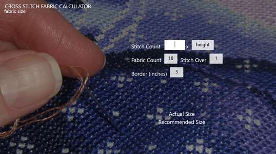 Fabric Calculator screenshot 1