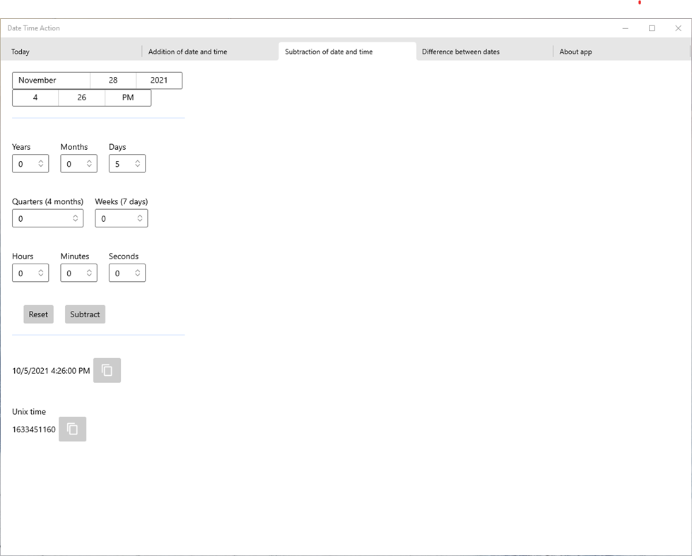 #7. Date Time Action (Windows) 由: Nikolai Belai