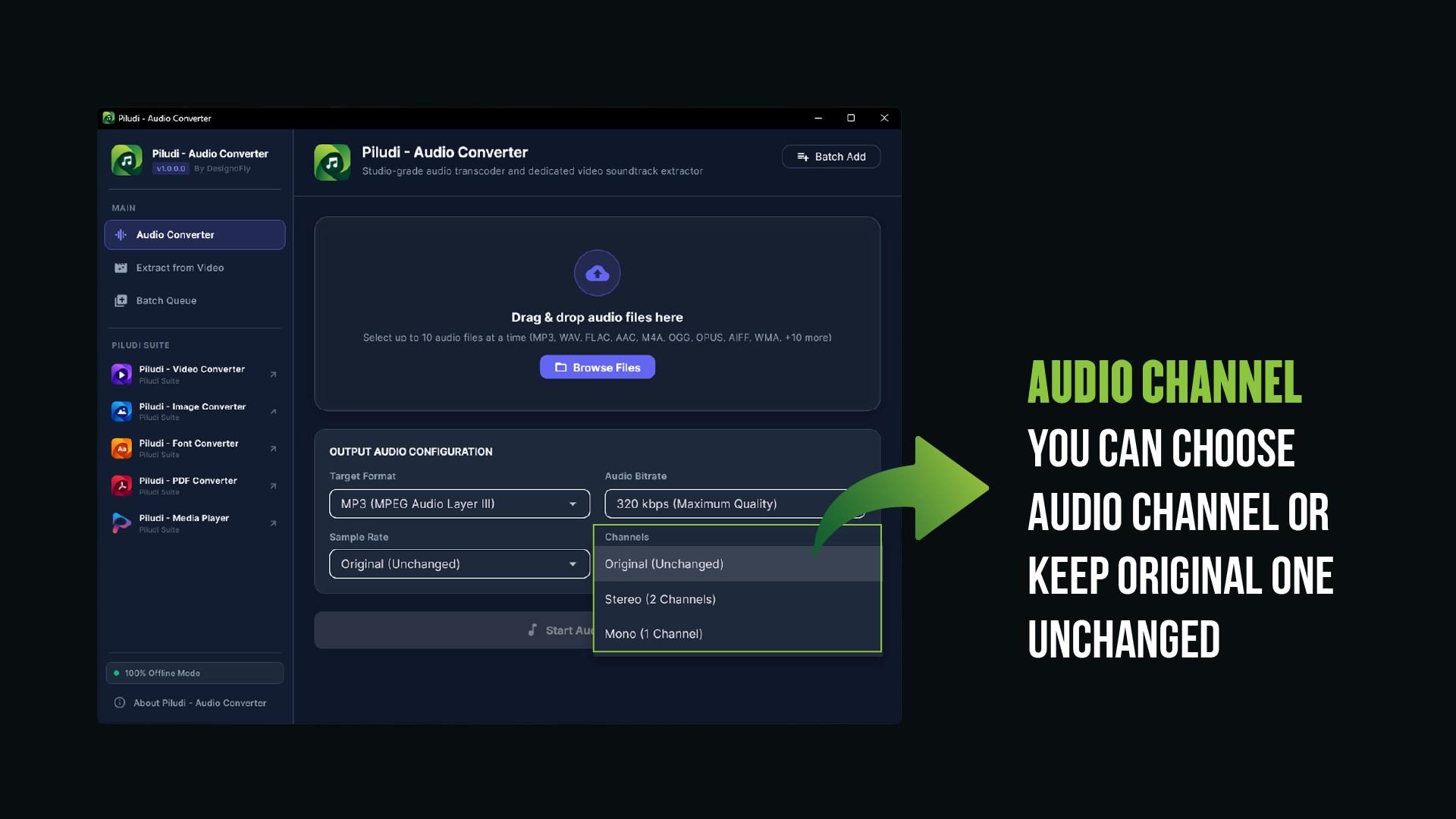 Piludi – Audio Converter Screenshot 6