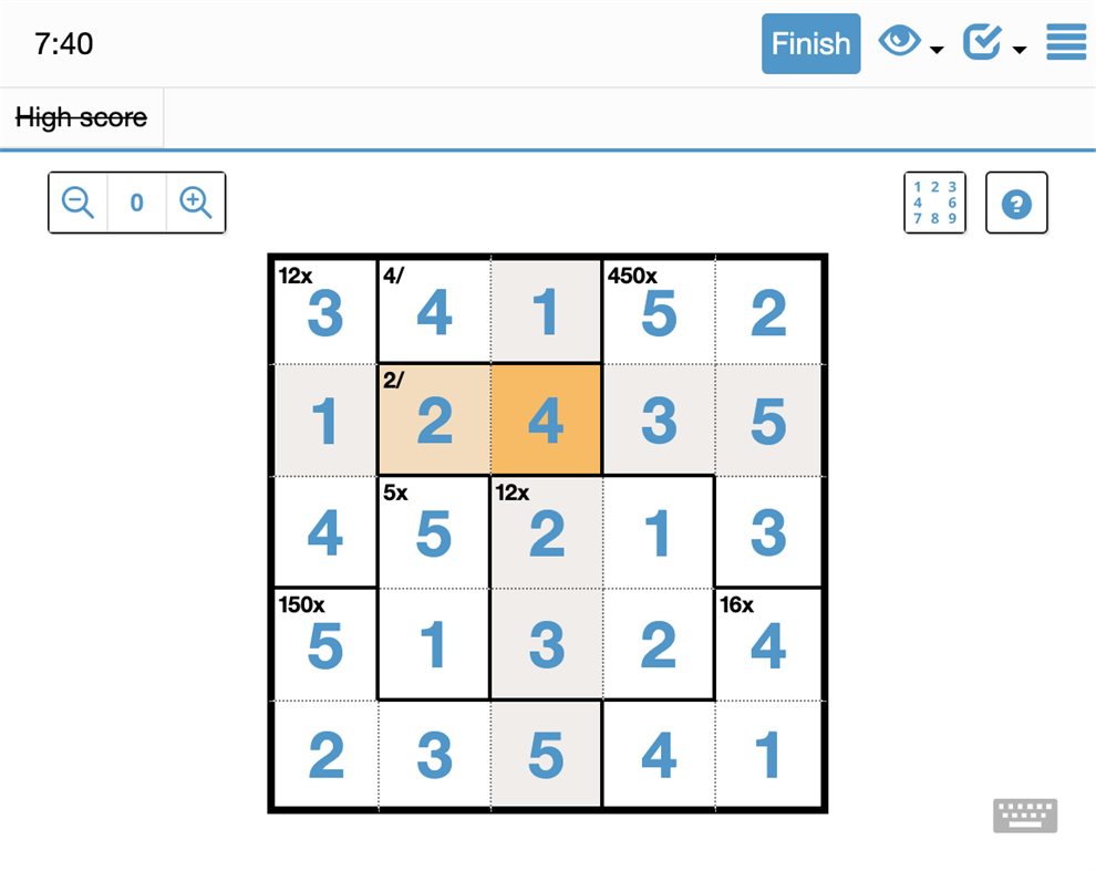 #4. K-doku 5x5 (Windows) 由: Tribune Content Agency
