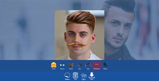 Men Hair Mustache Style screenshot 4