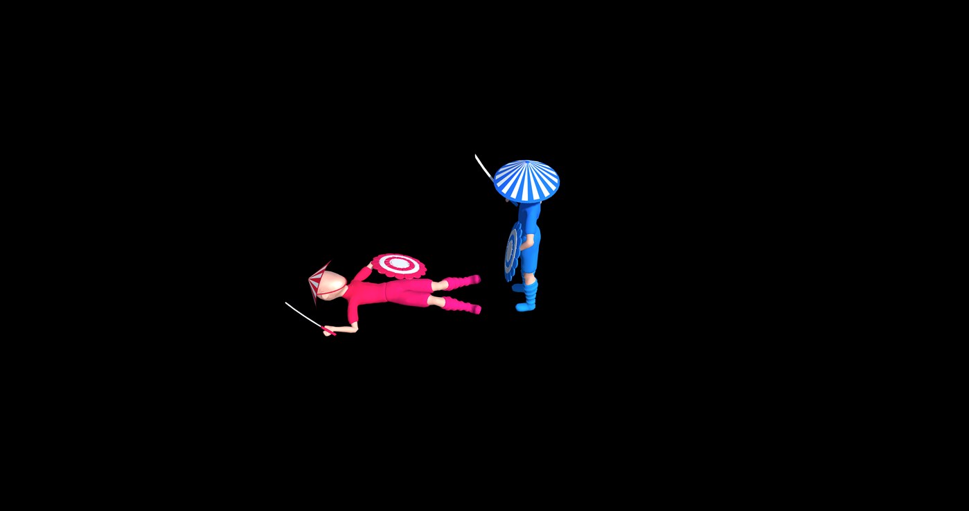 #7. Samurai Ludo (3D Fights) - Local Multiplayer (Windows) Ved: Skyward Studios