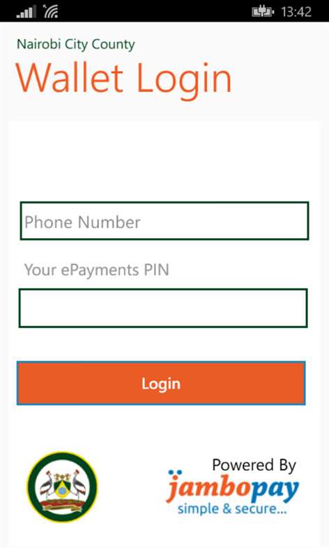 Nairobi City County ePayments Screenshots 2