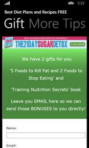 Best Diet Plans and Recipes FREE! screenshot 2