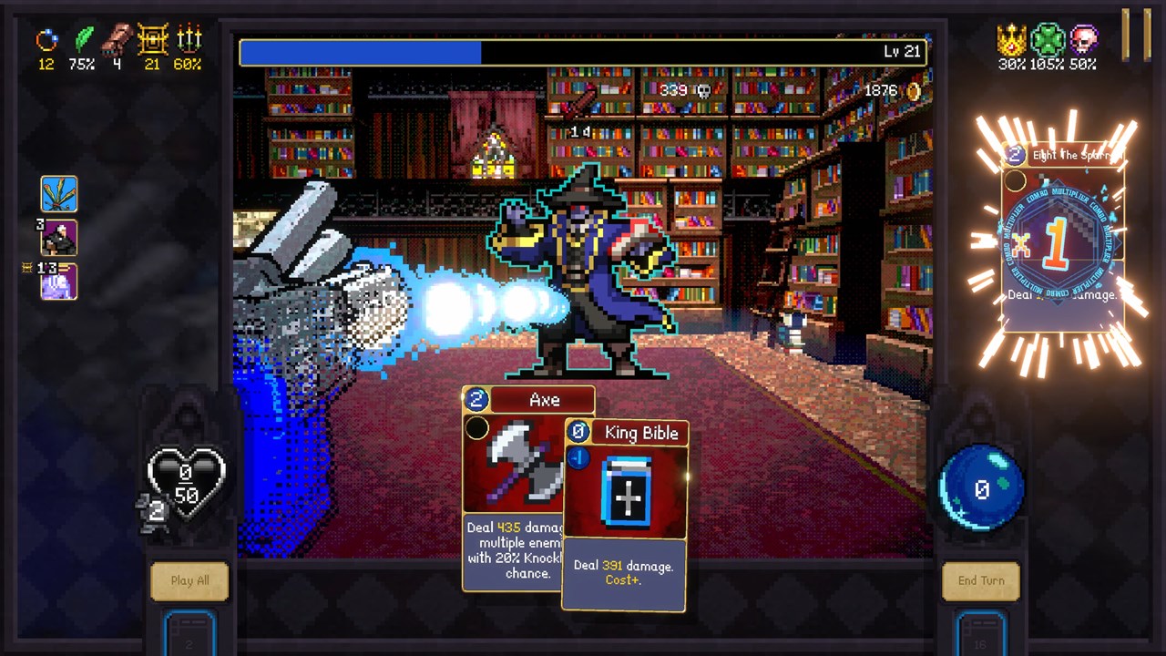 Vampire Crawlers: The Turbo Wildcard from Vampire Survivors screenshot 11