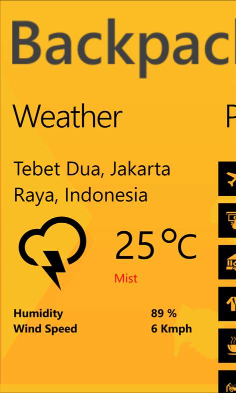 Backpacker Toolkit Screenshots 1