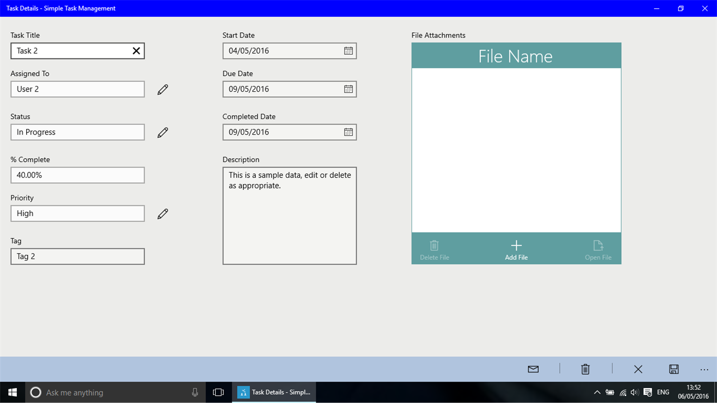 #4. Simple Task Management (Windows) Ved: Smart Windows Apps