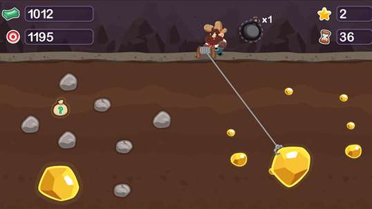 Gold Miner Tom Game screenshot 1