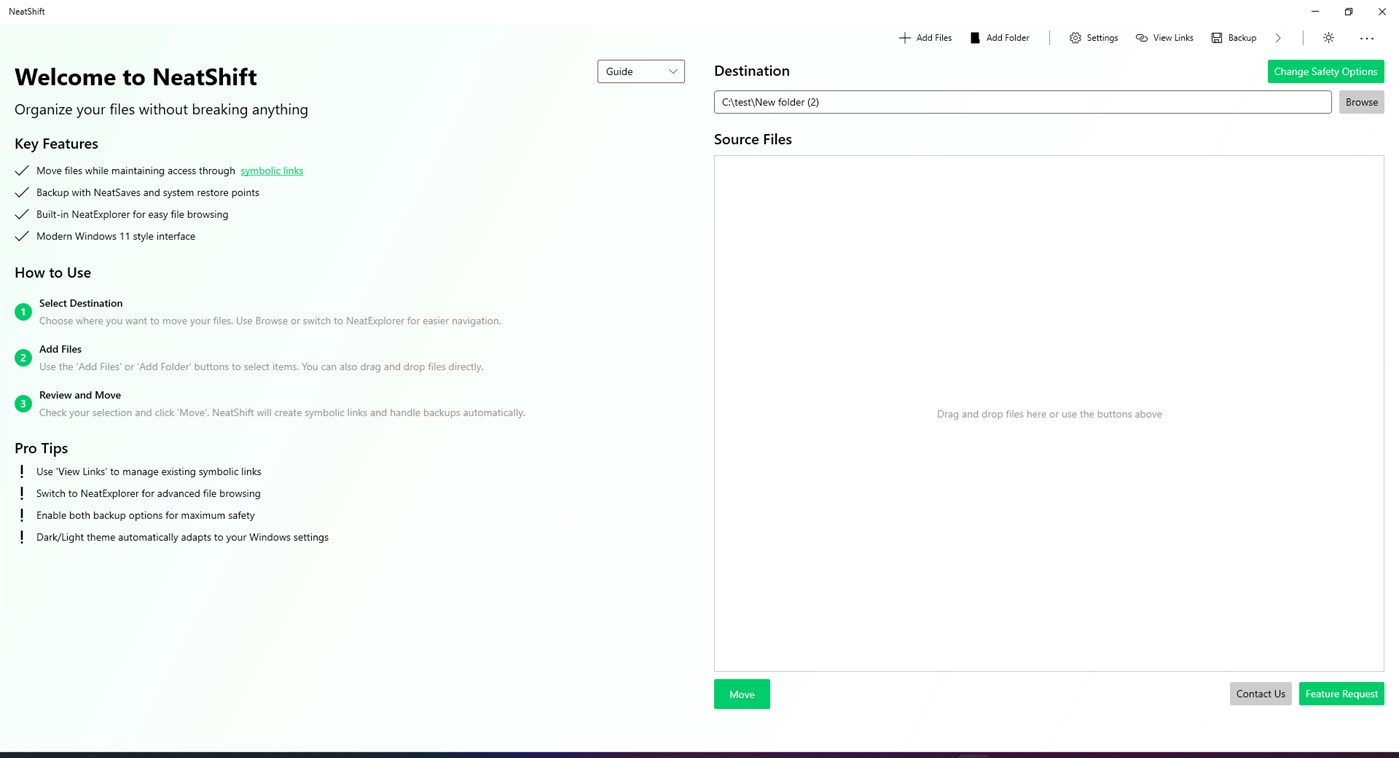 #1. NeatShift (Windows) Ved: BytexGrid