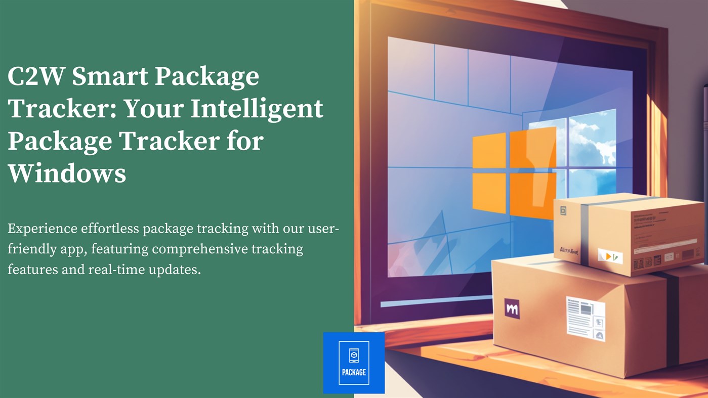 #1. Smart Package Tracker (Windows) Bởi: c2w technology