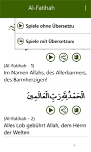 German Quran screenshot 3