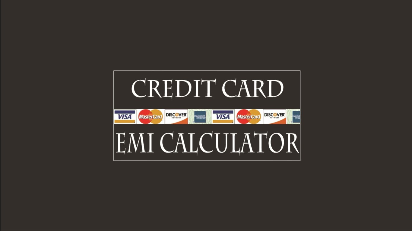 Credit Card EMI Calculator for Windows 10