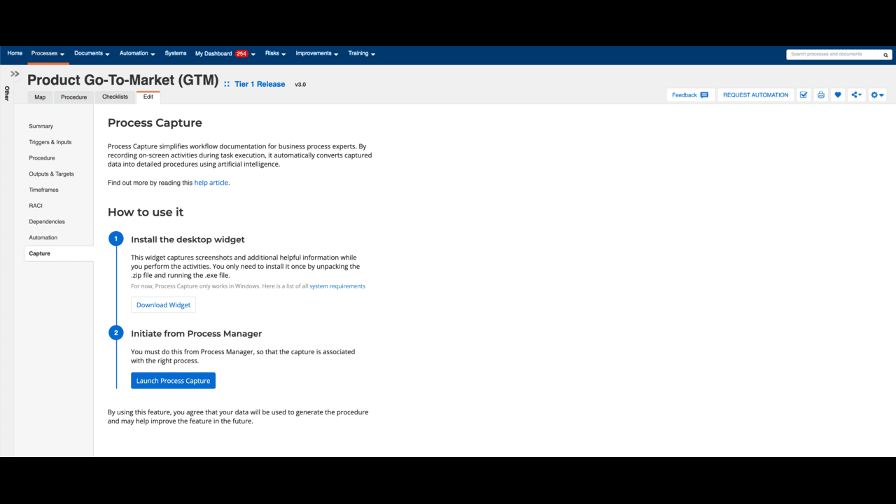 Snapshot 3 of Nintex Process Manager