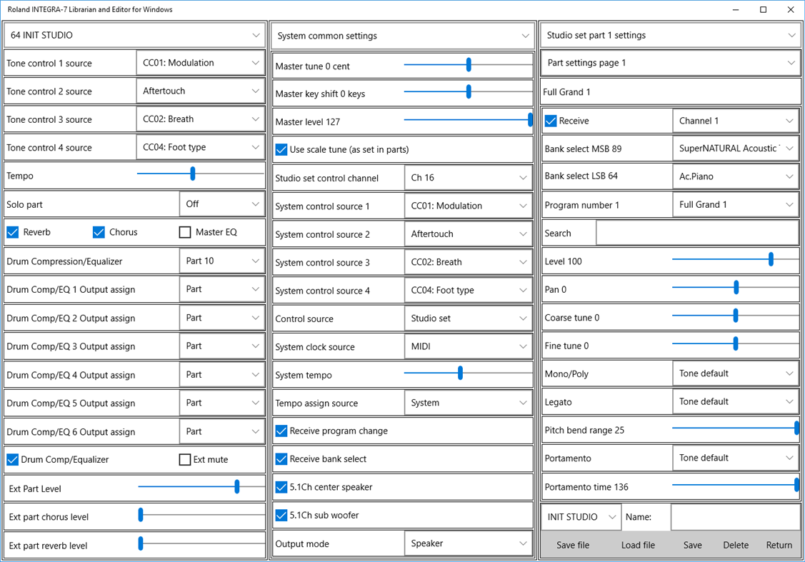 #4. Roland INTEGRA-7 Librarian and Editor for Windows (Windows) By: MrMartin