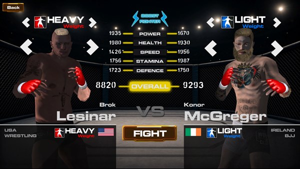 UFC Simulator MMA Championship — 11