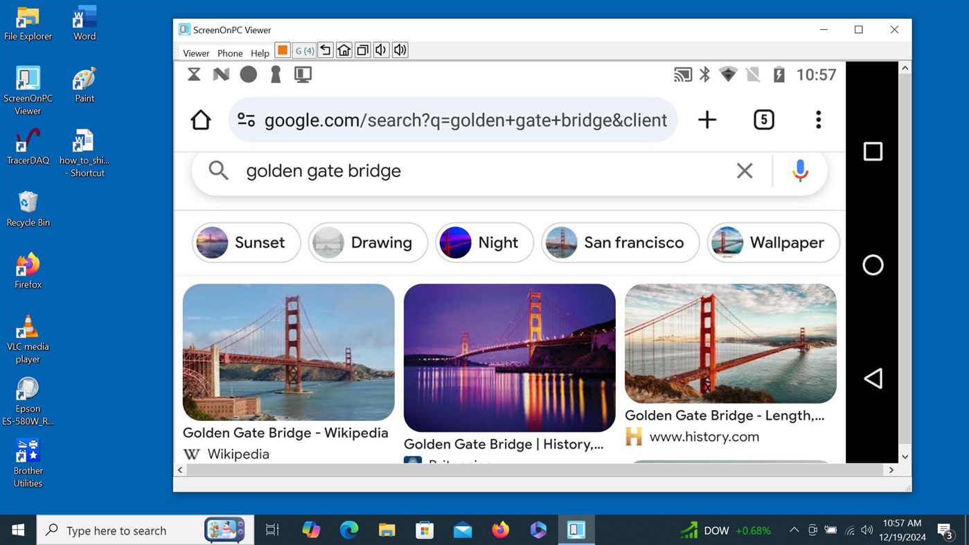 #2. ScreenOnPC Viewer (Windows) Door: Quaray